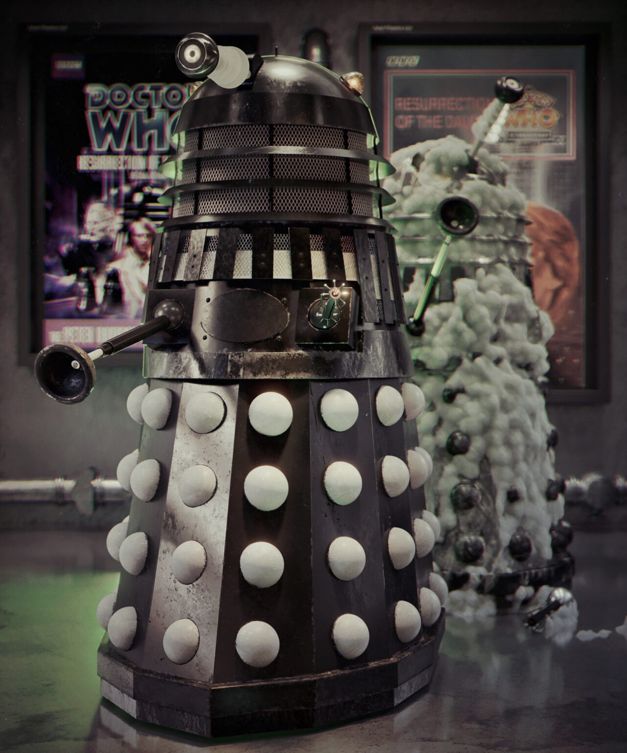 MK3 Type III Resurrection Dalek Supreme - The Daleks era 1 - By Phil Shaw